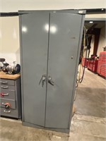 Metal cabinet WITH CONTENTS