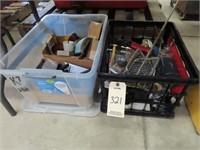 2 TOTES W/ TOOLS