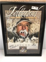 Signed Jeff King Iditarod Champion Picture
