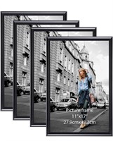 NEW $51 11x17 Black Poster Picture Frames 4PK
