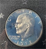 1972 S Eisenhower Proof Dollar