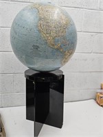 '70's Large Globe w/ Acrylic Base See Pics.