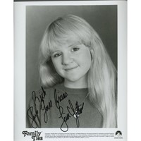 Family Ties signed photo
