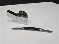 ZIPPO Lighter & Ace Pocket Knife