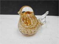 Joe St. Clair Glass Bird Paperweight