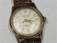 Vintage Worjking 17 Jewel Manual J. Alden Watch