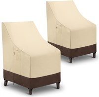 Waterproof Chair Covers  29L x 30W x 42H  Beige &