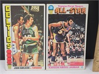 76/77 TOPPS Jabbar Havlicek