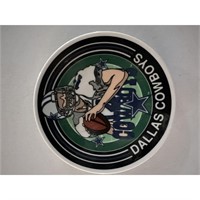 Dallas Cowboys vintageporcelain plate
