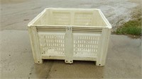 PLASTIC CRATE-  GREAT FOR FIREWOOD- STORAGE -