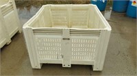 PLASTIC CRATE- GREAT FOR FIREWOOD- STORAGE-