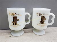 TIKI Gardens Mugs - pair
