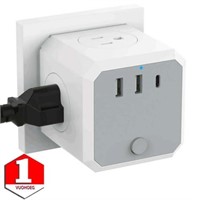 VUOHOEG Outlet Extender with USB Wall Charger  Sur