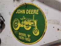 John Deer Metal Sign