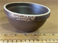 Fort Dodge pottery bowl Commemorative
