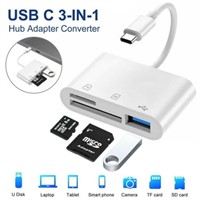 TSV USB C to SD Card Reader  2TB Capacity for MacB