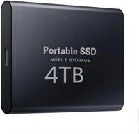 4TB SSD Hard Drive Portable External for Laptop De