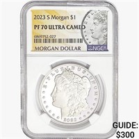 2023-S Morgan Silver Dollar NGC PF70 UC