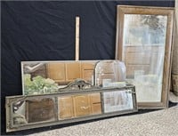 (4) Antique Mirrors