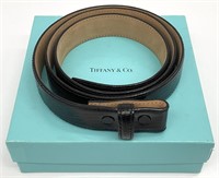 Tiffany & Co. Genuine Lizard Belt Sz 36