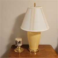 Table Lamp 28" & Candle 7"