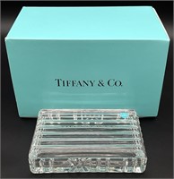 Tiffany & Co. Crystal Trinket Box