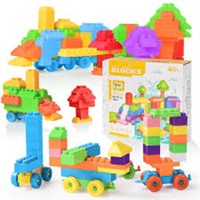 188 Pcs Building Blocks for Toddlers 1-3 Years Old