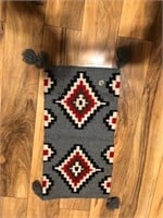 Navajo 10x20" decrative Rug very old as pictured