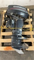 Evinrude Gas Powered Boat Motor E25EEUB