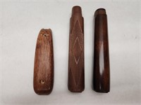 (3Pcs.) WOOD FORENDS AND CHEEK PIECE