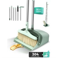 FVSA Broom and Dustpan Set  Indoor/Outdoor  53.15