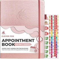 8.3x11  Clever Fox Appointment Book