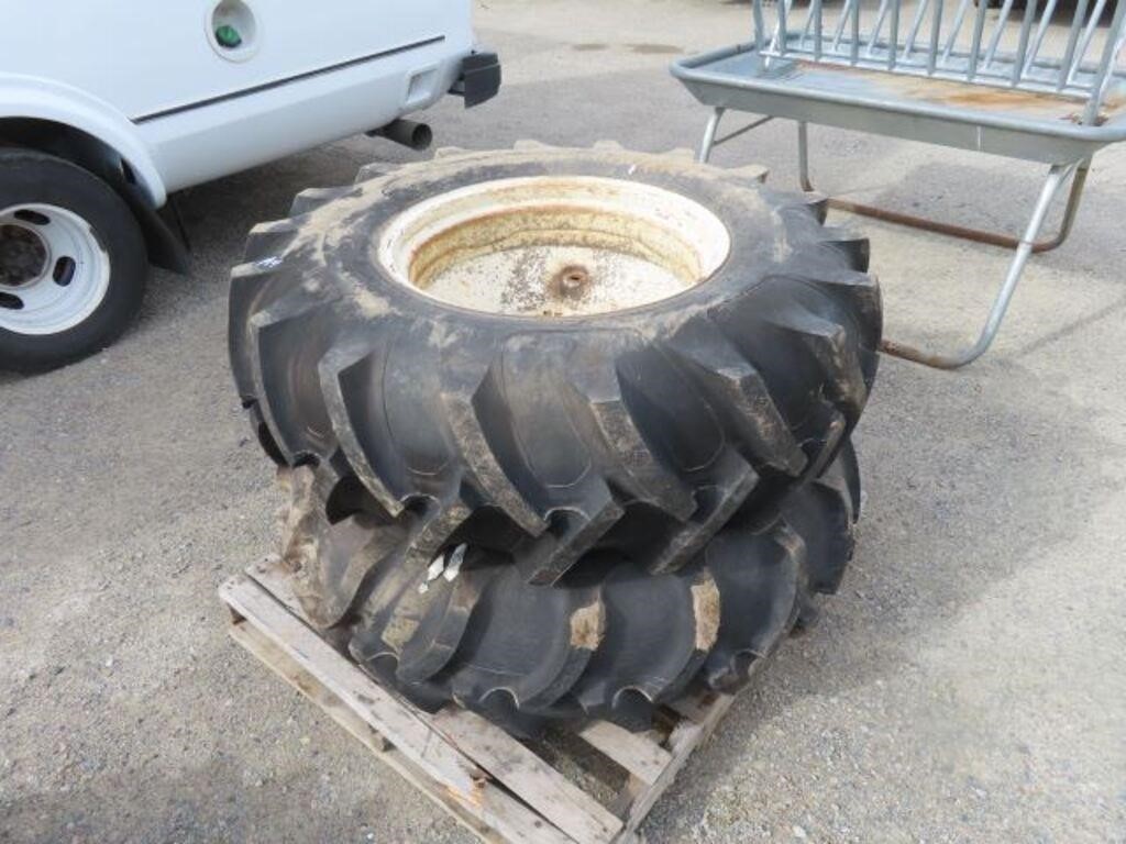 2 TRACTOR TIRES