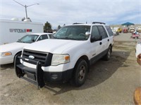 2007 FORD EXPEDITION (SR25)   WHITE