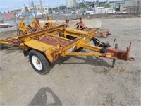 SPOOL TRAILER  YELLOW - ID BUYER ONLY