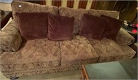 Bernhardt Down-Filled Sofa & Pillows