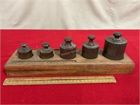 Brass Scale Weights