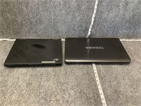 Old IBM and Toshiba Laptop Bundle