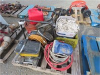 PUMP, PAINT SPRAYERS, ROPE