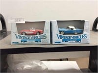 Vintage Vehicles 1960 Corvette & 1957 Thunderbird,