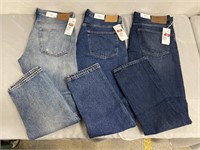 3 H&M Denim Jeans Size: 36x32