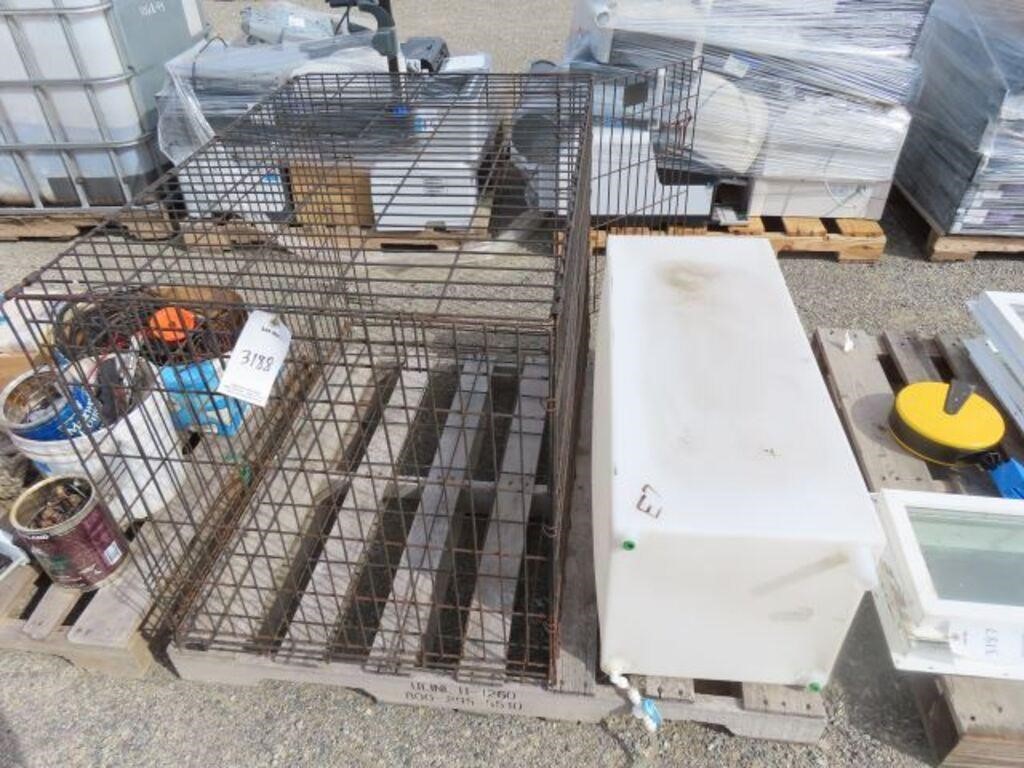DOG CRATE, POLY TANK