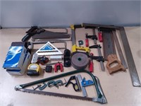 Box of Assorted Carpenter Tools (USED)