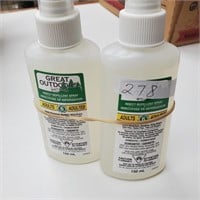 Insect Repellent Pump Spray, 150mL x2