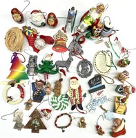 Group Vintage Christmas Ornaments