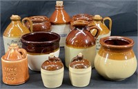 Miniature Vintage Pottery Jugs