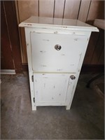 16x29x16 cabinet distressed