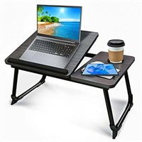 65 x 36 x 27cm  Foldable Laptop Bed Tray Table - F