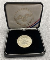 2002 American Eagle Silver Dollar w/ Box