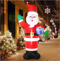 6ft Christmas Inflatable Standing Santa